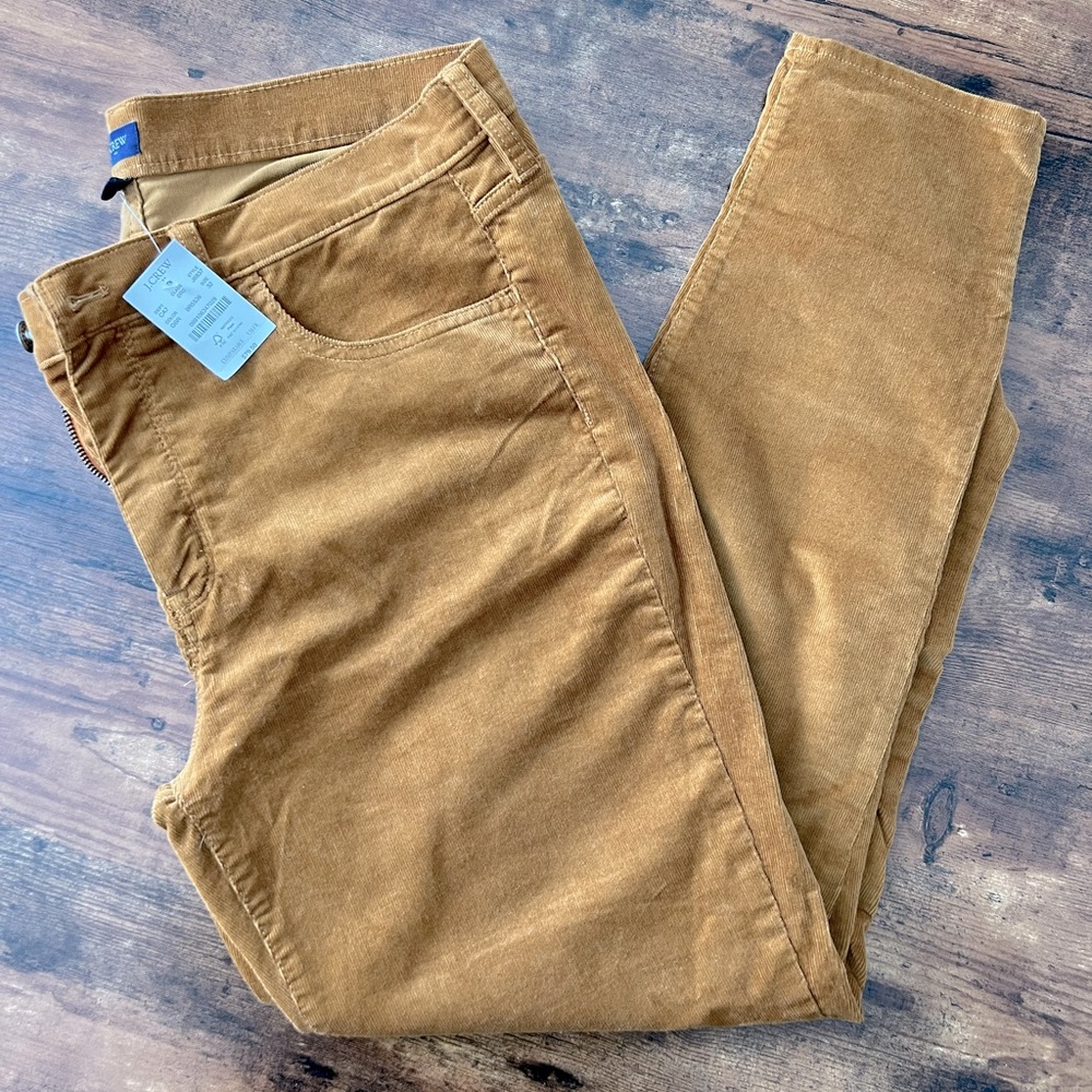 NWT J. Crew Corduroy Skinny Pants